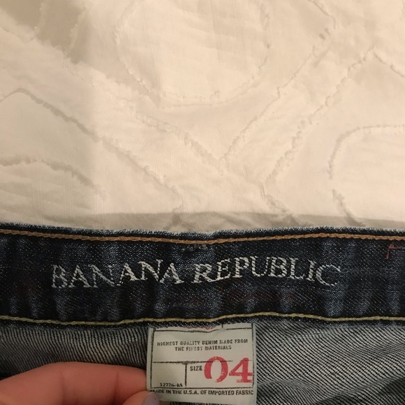 Banana Republic dark wash jeans. - Picture 3 of 3